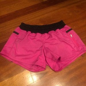 Lululemon tracker shorts.